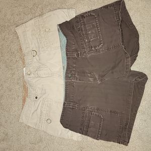 2 Pairs Old Navy Shorts - Khaki Brown